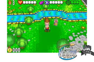 Image n° 1 - screenshots  : The Adventures of Jimmy Neutron- Boy Genius Vs. Jimmy Negatron
